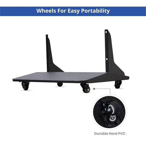 Portable LED Digital Display Signage with Wheels 55 Inch