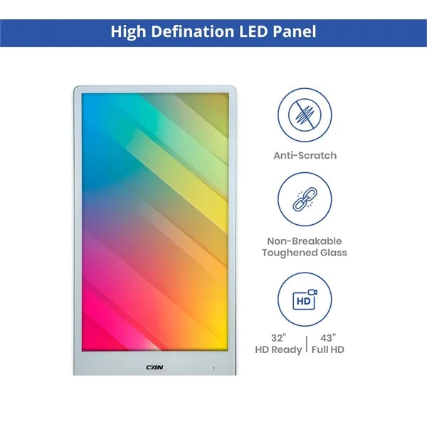 Portable LED Wall Mount Digital Display Signage 32Inch
