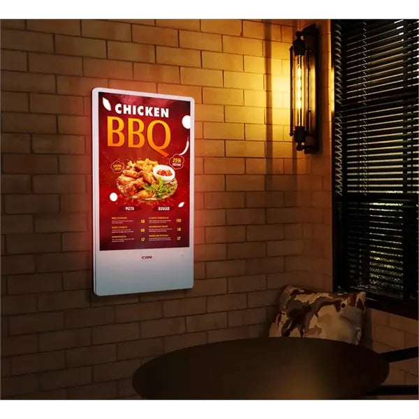 Portable LED Wall Mount Digital Display Signage 32Inch