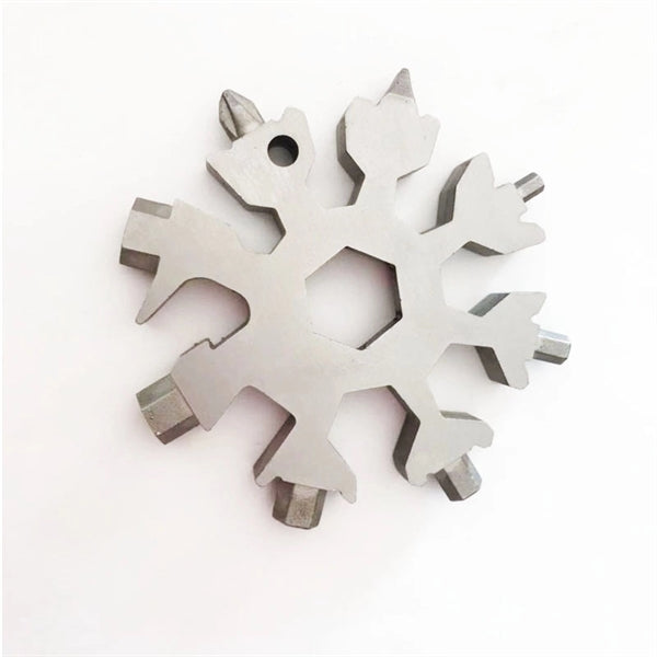 19-in-1 Stainless Steel Snow Keychain