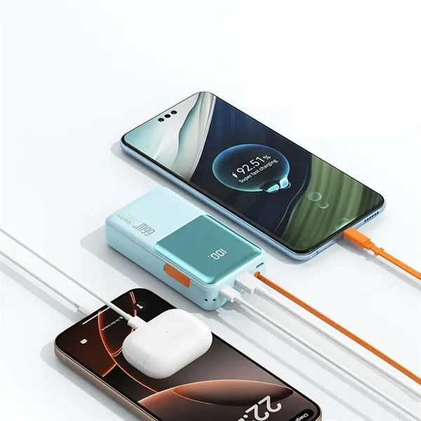 10000mAh Built-In Cable Power Bank