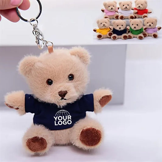 Mini Cute Teddy Bear Keychain