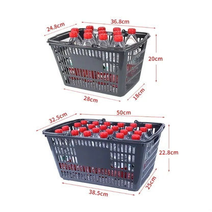 Custom Branded Retail Shopping Basket with Logo