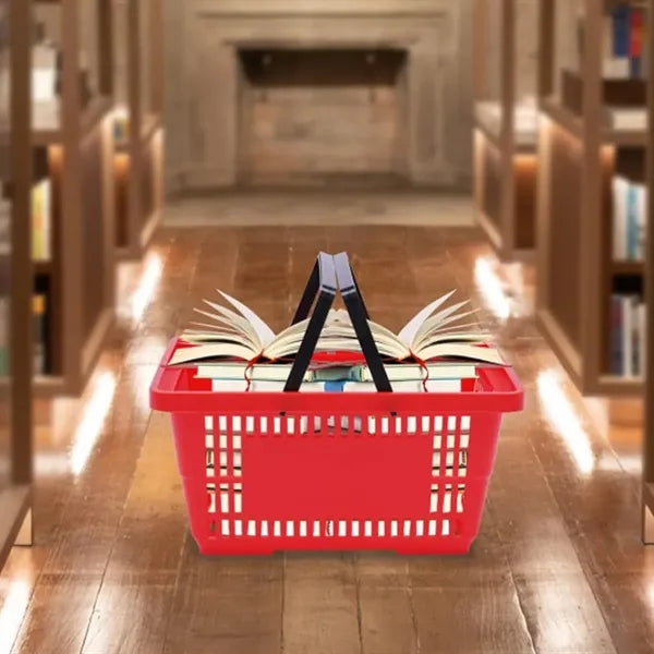 Custom Branded Retail Shopping Basket with Logo