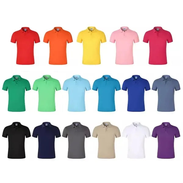 Custom Embroidered Polo Shirt Work Uniform for Corporate