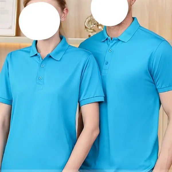 Custom Embroidered Polo Shirt Work Uniform for Corporate