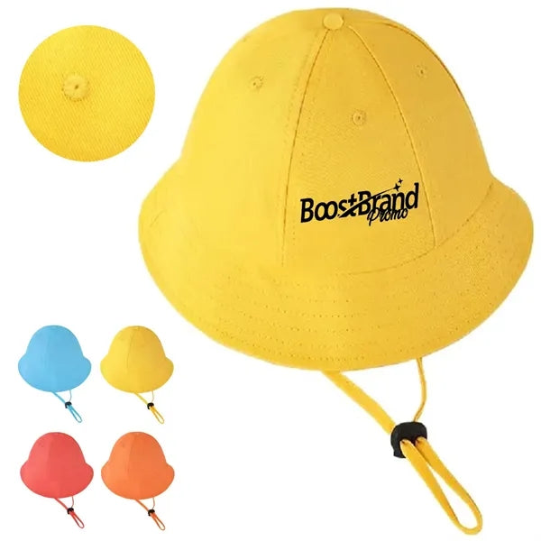 Custom Kids Bucket Hat with Adjustable Chin Strap