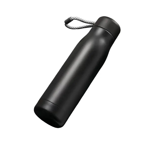 18oz Stainless Steel Insulated Bottle Carry Strap Travel