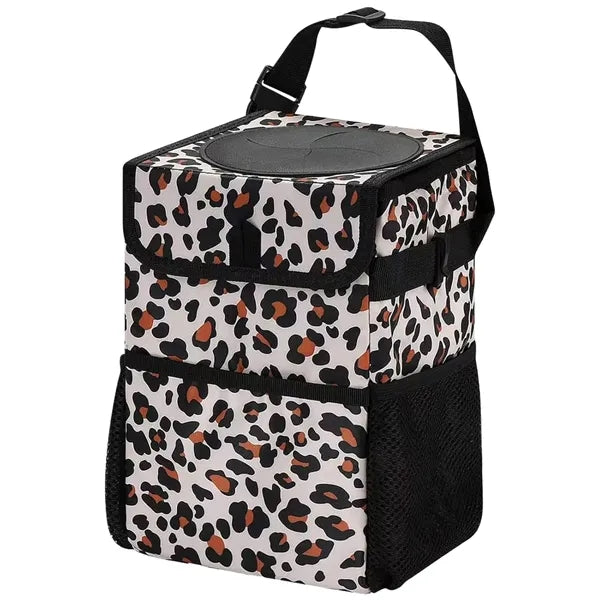 Car Trash Can Foldable Storage Box Portable Organizer