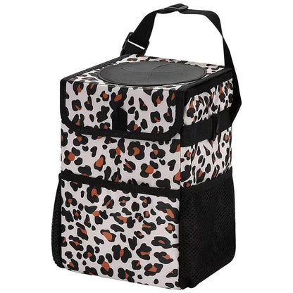 Car Trash Can Foldable Storage Box Portable Organizer