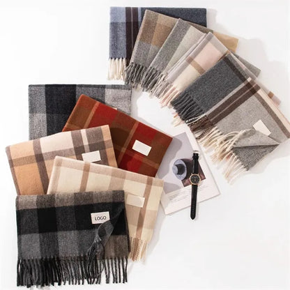 Classic Plaid Scarf Wrap