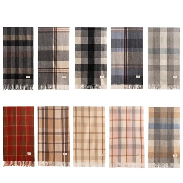 Classic Plaid Scarf Wrap