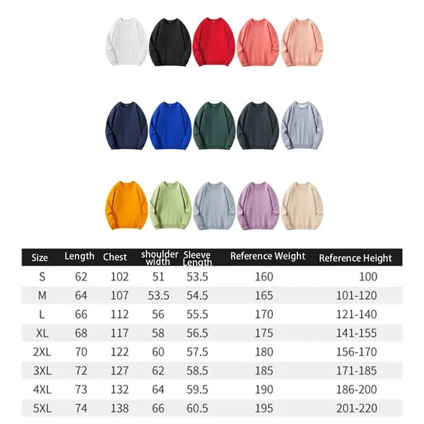 Custom Logo Crewneck Corporate Teams Sweatshirt