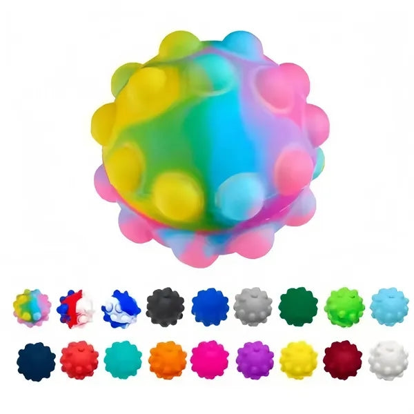Silicone Stress Relief Pop Ball Fidget Sensory Toy