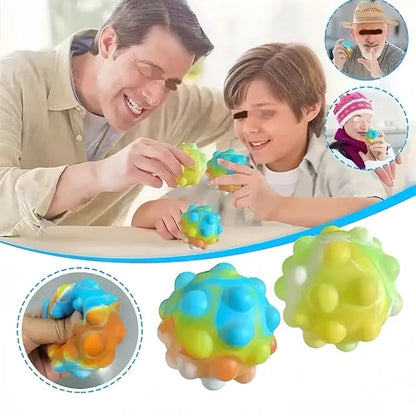 Silicone Stress Relief Pop Ball Fidget Sensory Toy