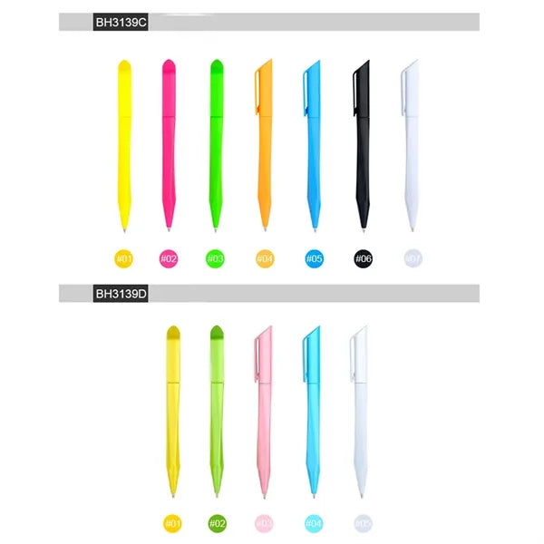 Vibrant Twist Metal Pens