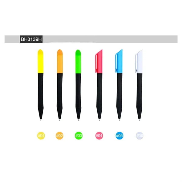 Vibrant Twist Metal Pens