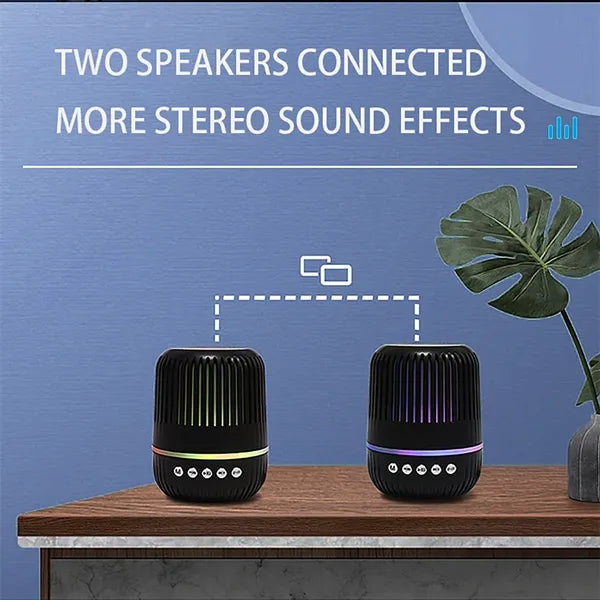 Mini Subwoofer Portable Wireless Smart Bluetooth Speaker