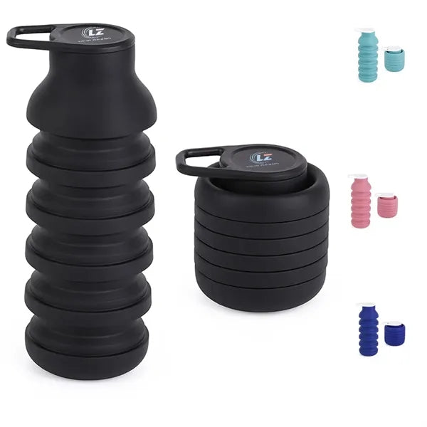 Creative Travel Cycling Silicone Sports Folding Bottle