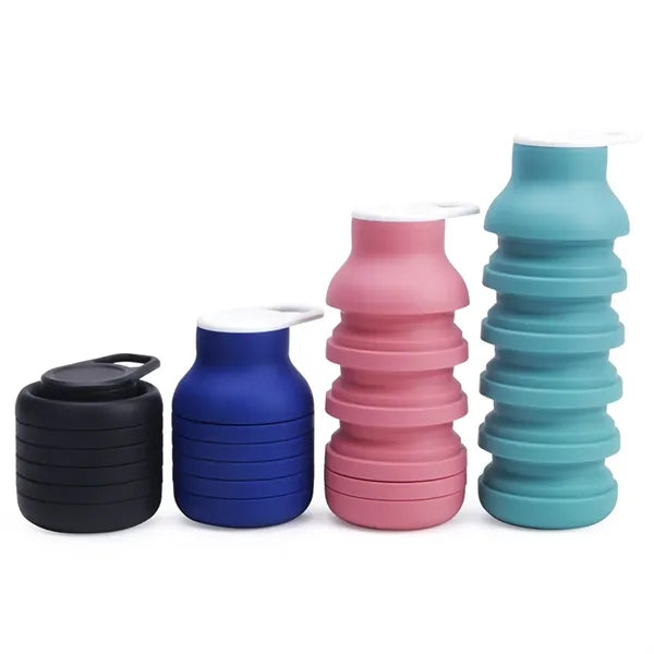 Creative Travel Cycling Silicone Sports Folding Bottle