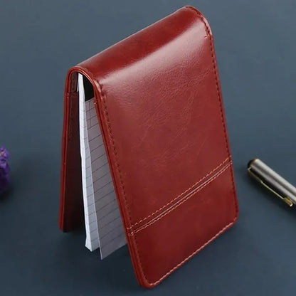 Business PU Leather Cover Notebook with 8-Digit Calculator