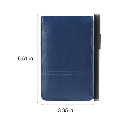 Business PU Leather Cover Notebook with 8-Digit Calculator