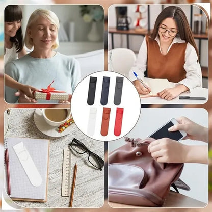 Genuine Leather Single Pen Case