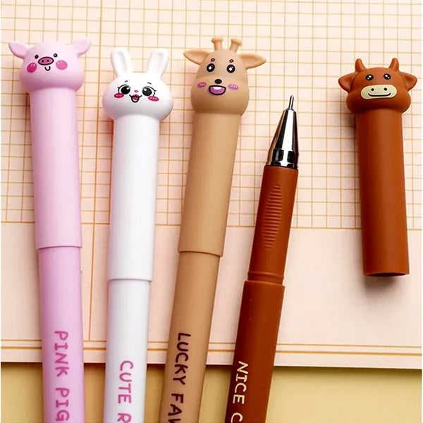 Erasable 0.5 mm Cute Animals Pen