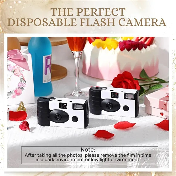 Disposable Lightweight Compact Built-in Flash Camera