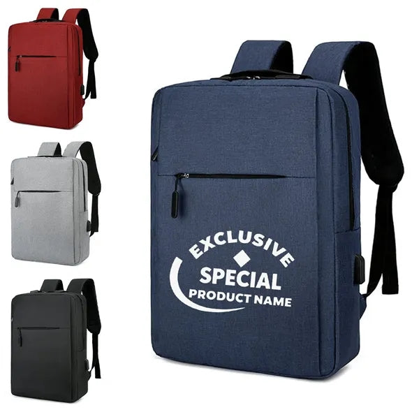 Travel Laptop Backpack with USB Charging Port