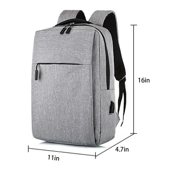 Travel Laptop Backpack with USB Charging Port