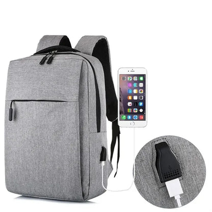 Travel Laptop Backpack with USB Charging Port
