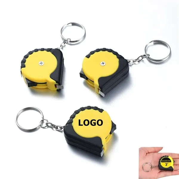 Small Tape Measure Keychain