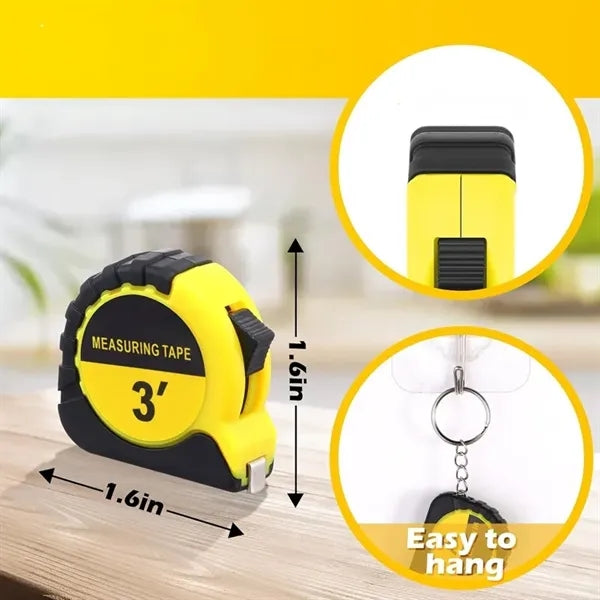Small Tape Measure Keychain