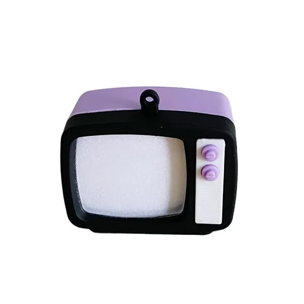 Mini TV Novelty Keychain with LED Lights and Sound Effects