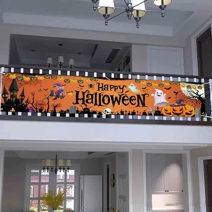 Halloween Party Decorations Banner