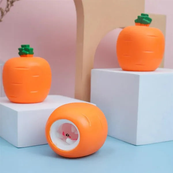Stress Anxiety Relief Silicone Squeeze Rabbit Toy Balls