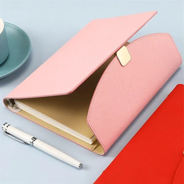 A5 Refillable Leather Versatile Notebooks with Compartments