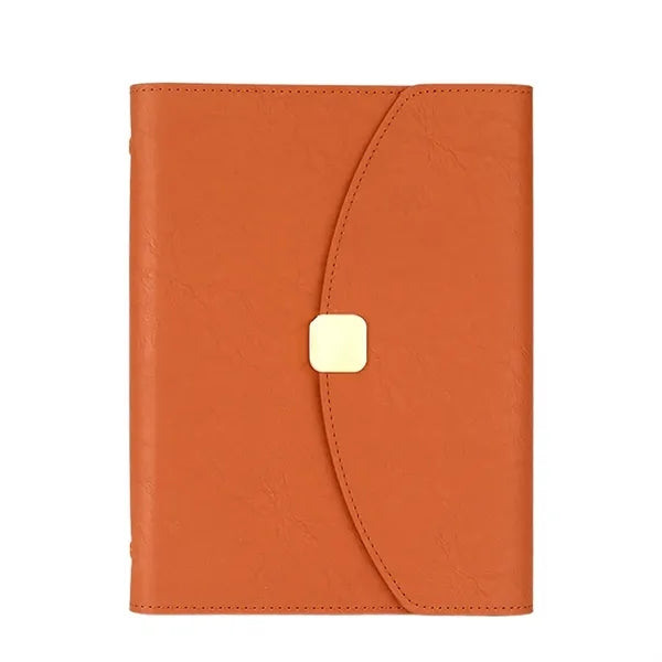 A5 Refillable Leather Versatile Notebooks with Compartments