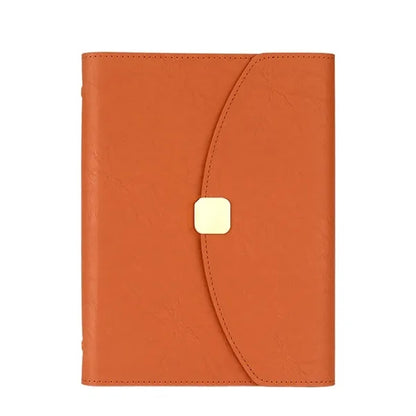 A5 Refillable Leather Versatile Notebooks with Compartments