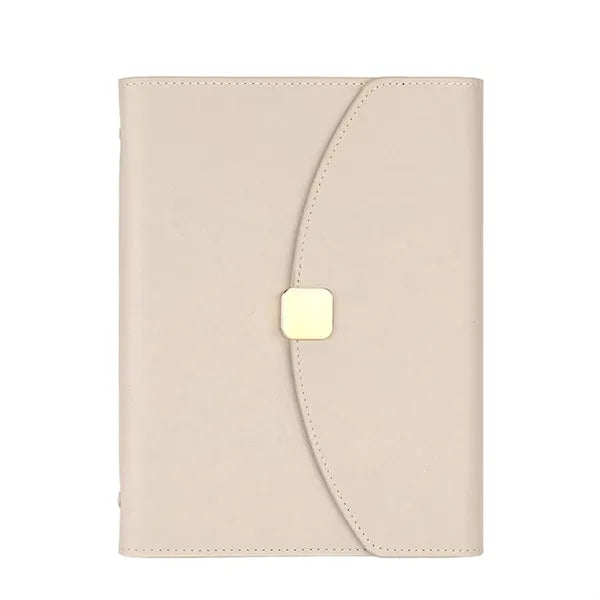 A5 Refillable Leather Versatile Notebooks with Compartments