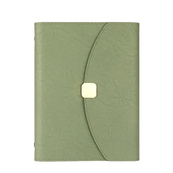 A5 Refillable Leather Versatile Notebooks with Compartments