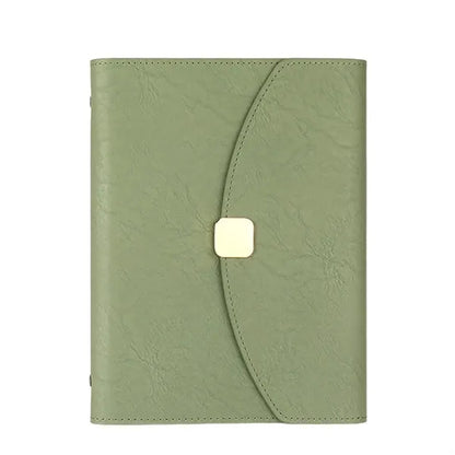 A5 Refillable Leather Versatile Notebooks with Compartments