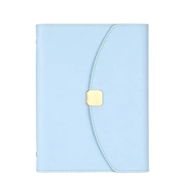 A5 Refillable Leather Versatile Notebooks with Compartments