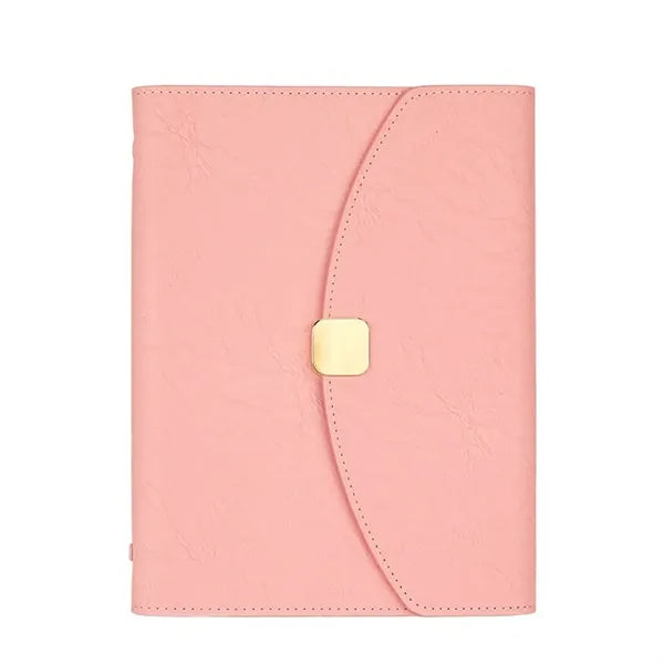 A5 Refillable Leather Versatile Notebooks with Compartments
