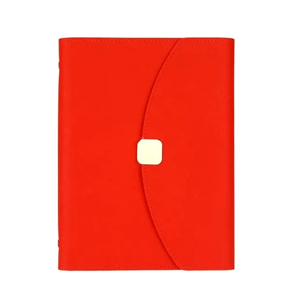 A5 Refillable Leather Versatile Notebooks with Compartments