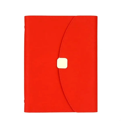 A5 Refillable Leather Versatile Notebooks with Compartments