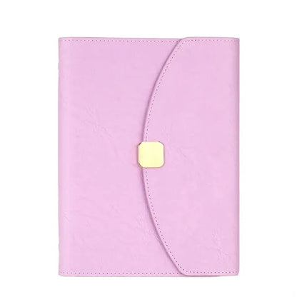 A5 Refillable Leather Versatile Notebooks with Compartments