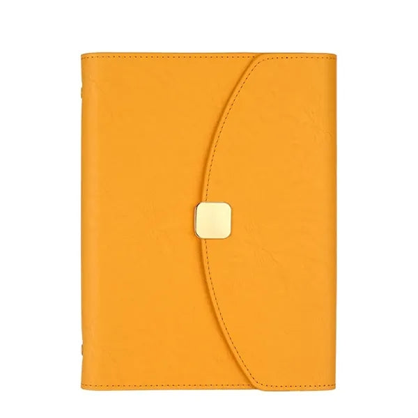 A5 Refillable Leather Versatile Notebooks with Compartments