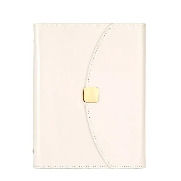 A5 Refillable Leather Versatile Notebooks with Compartments